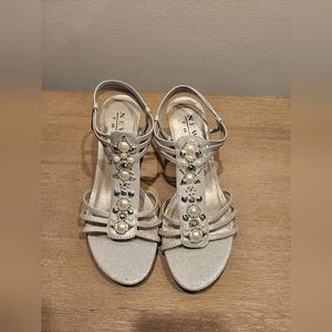 Gorgeous Embellished NY Transit Heels.